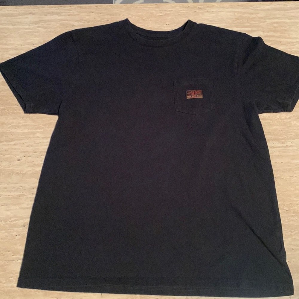 Vans - Off the wall logo pocket s/s tee - Size X-Large - pre owned good shape